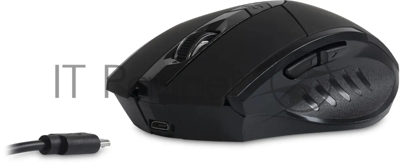 Мышь Оклик 780GW черный оптическая (3200dpi) беспроводная USB для ноутбука (6but)