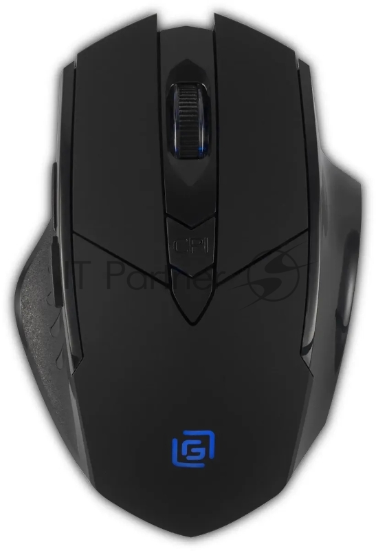 Мышь Оклик 780GW черный оптическая (3200dpi) беспроводная USB для ноутбука (6but)