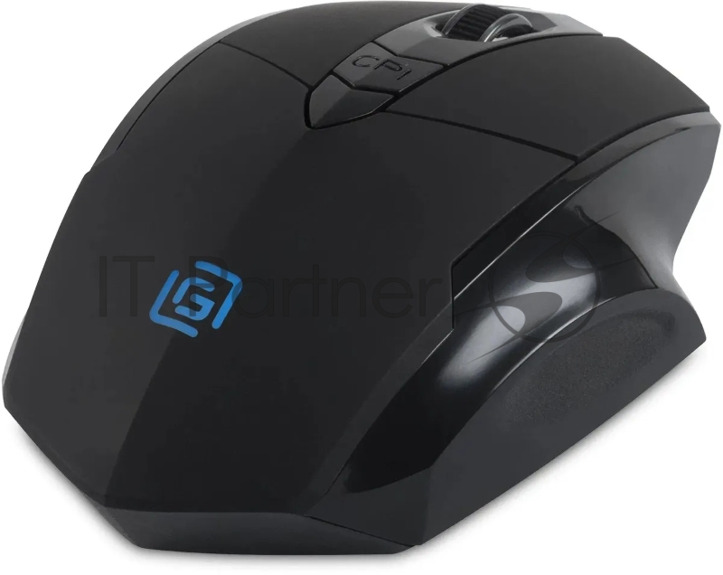 Мышь Оклик 780GW черный оптическая (3200dpi) беспроводная USB для ноутбука (6but)