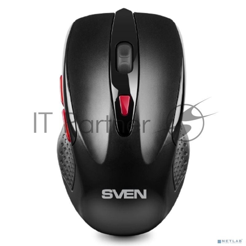 Беспроводная мышь SVEN RX-450W чёрная (2,4 GHz, 5+1кл. 1200-3200DPI)
