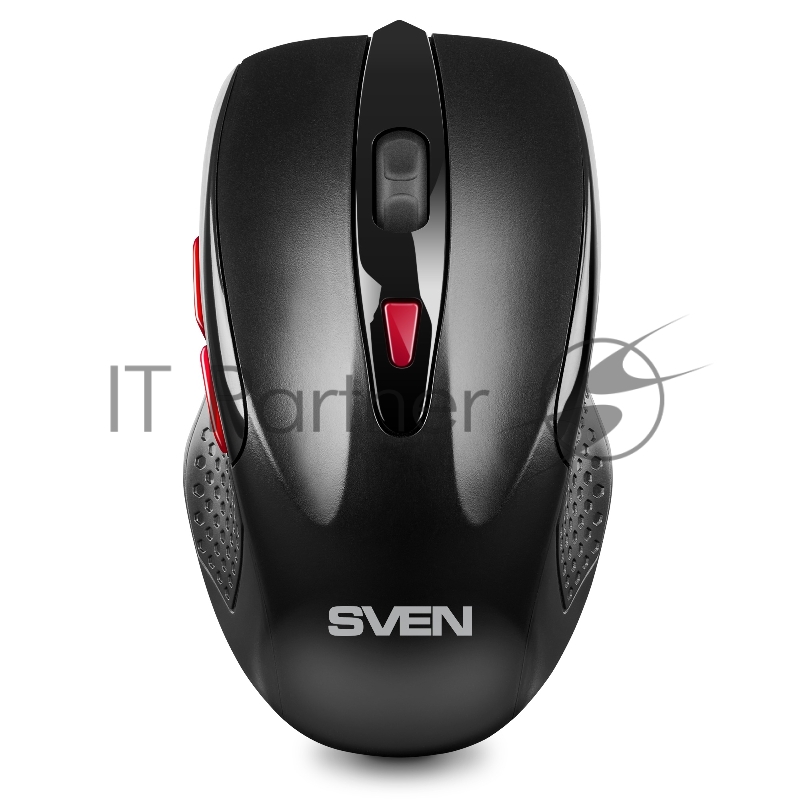 Беспроводная мышь SVEN RX-450W чёрная (2,4 GHz, 5+1кл. 1200-3200DPI)