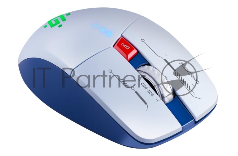 Мышка DEFENDER TISA GM-126 WHITE/BLUE 52126
