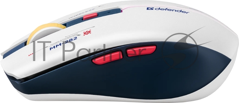 Мышка DEFENDER WRL GAMING DILA MM-282 52282 LED,6D,1800DPI