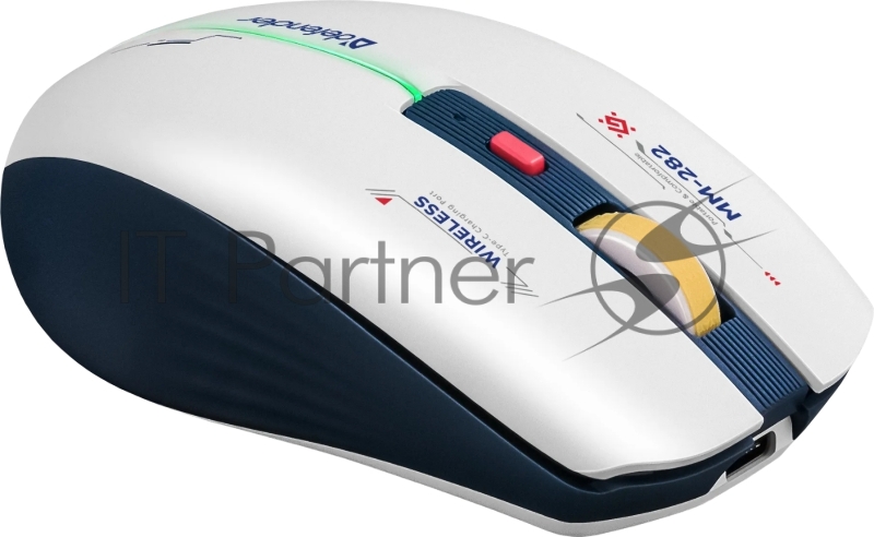 Мышка DEFENDER WRL GAMING DILA MM-282 52282 LED,6D,1800DPI