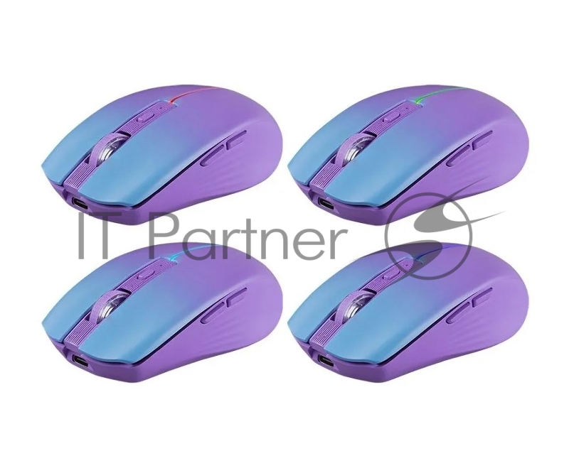 Мышка DEFENDER WRL MYSTERY MM-301 PURPLE 52301