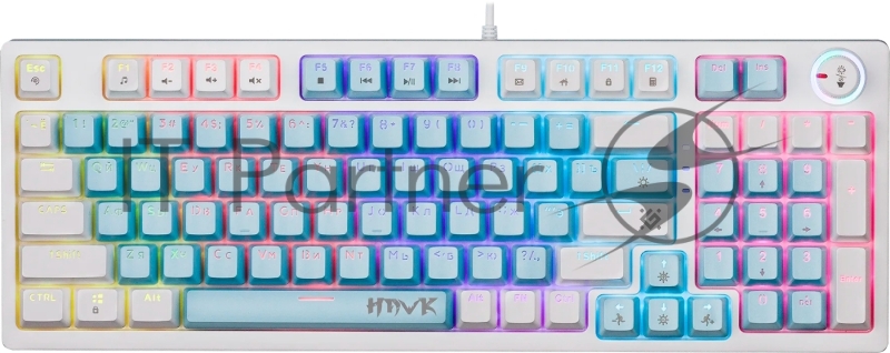 Клавиатура DEFENDER MECHANICAL HAWK GK-418 RU RGB 45422