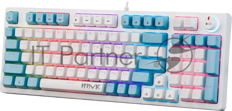 Клавиатура DEFENDER MECHANICAL HAWK GK-418 RU RGB 45421