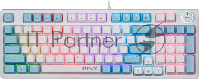 Клавиатура DEFENDER MECHANICAL HAWK GK-418 RU RGB 45421