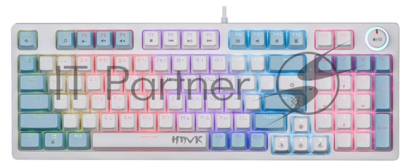 Клавиатура DEFENDER MECHANICAL HAWK GK-418 RU RGB 45421