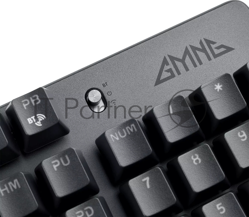 Клавиатура GMNG GG-KB785XW механическая черный/серый USB беспроводная BT/Radio Multimedia for gamer Touch LED (1901105)