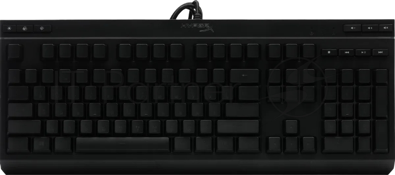 Клавиатура HyperX Alloy Core RGB черный USB Multimedia for gamer LED (4P4F5AA#ABA)