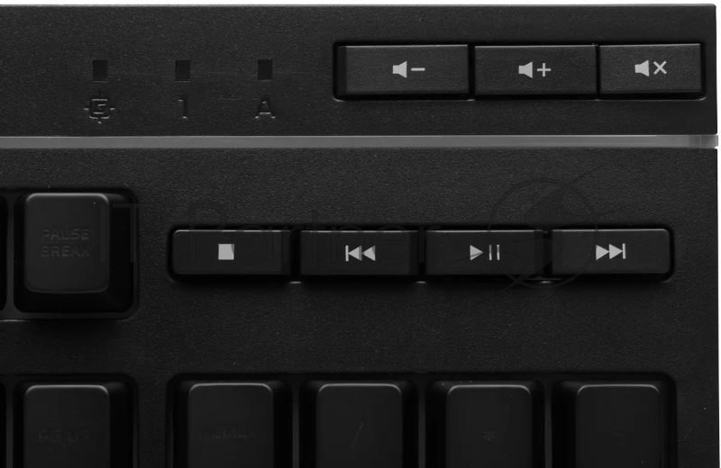 Клавиатура HyperX Alloy Core RGB черный USB Multimedia for gamer LED (4P4F5AA#ABA)