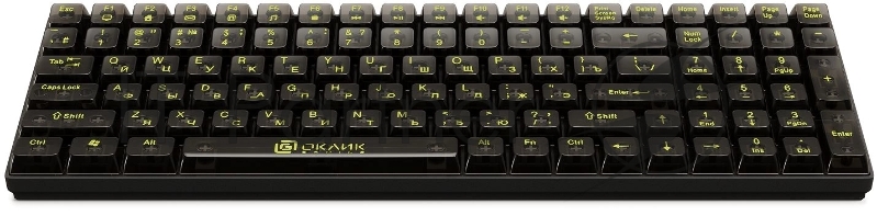 Клавиатура Оклик 915GK механическая черный USB for gamer (1790371)