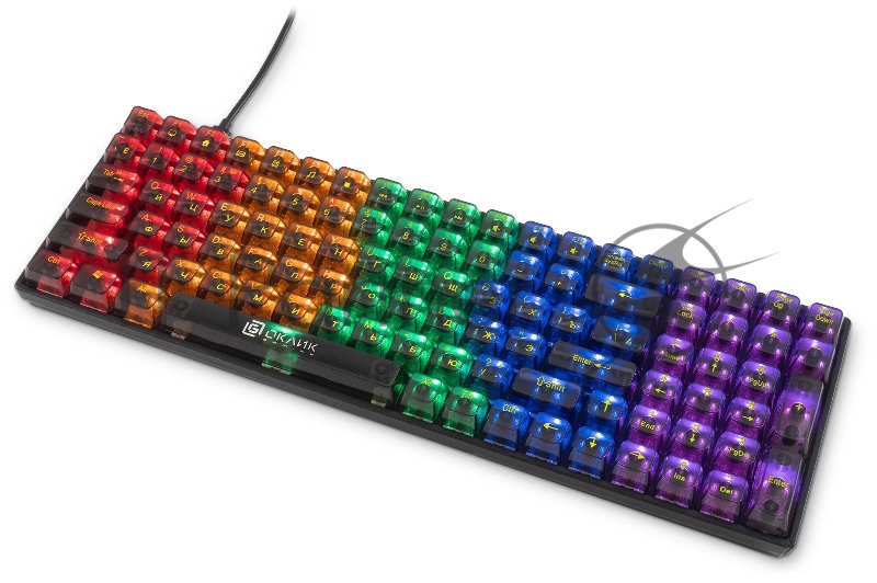 Клавиатура Оклик 915GK механическая черный USB for gamer (1790371)
