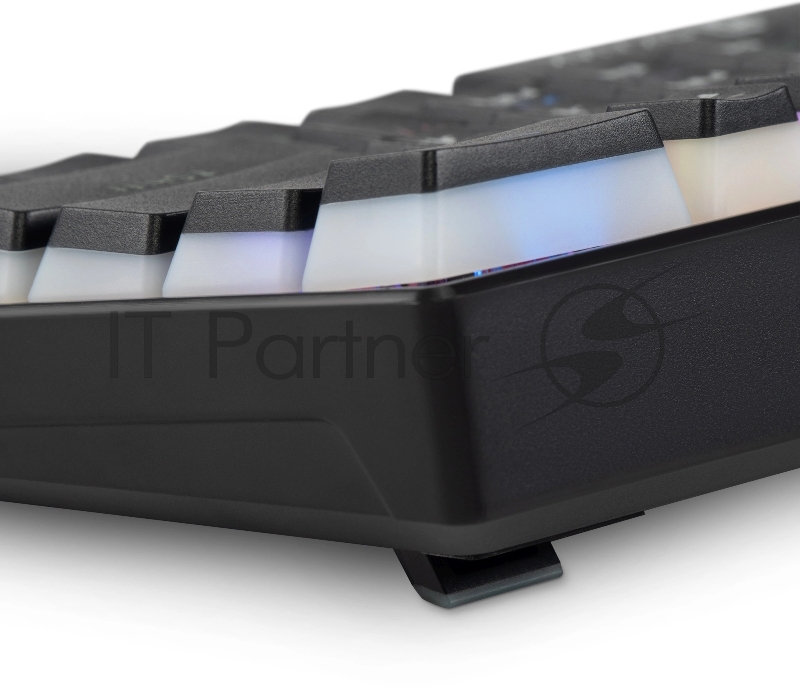 Клавиатура Оклик K763W механическая белый USB беспроводная BT/Radio Multimedia for gamer LED (1920562)