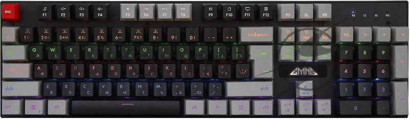 Клавиатура GMNG GG-KB760X черный USB Multimedia for gamer LED (1908804)