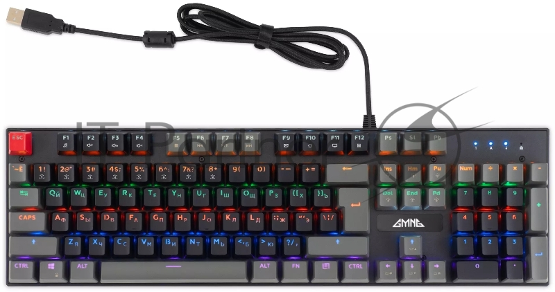 Клавиатура GMNG GG-KB760X черный USB Multimedia for gamer LED (1908804)