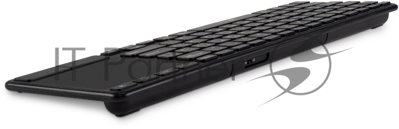 Клавиатура Оклик K614W черный USB беспроводная slim Multimedia Touch (1979327)