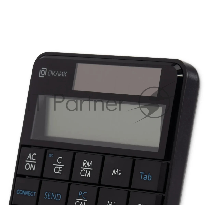 Числовой блок Оклик K604W черный USB беспроводная slim для ноутбука (1979325)