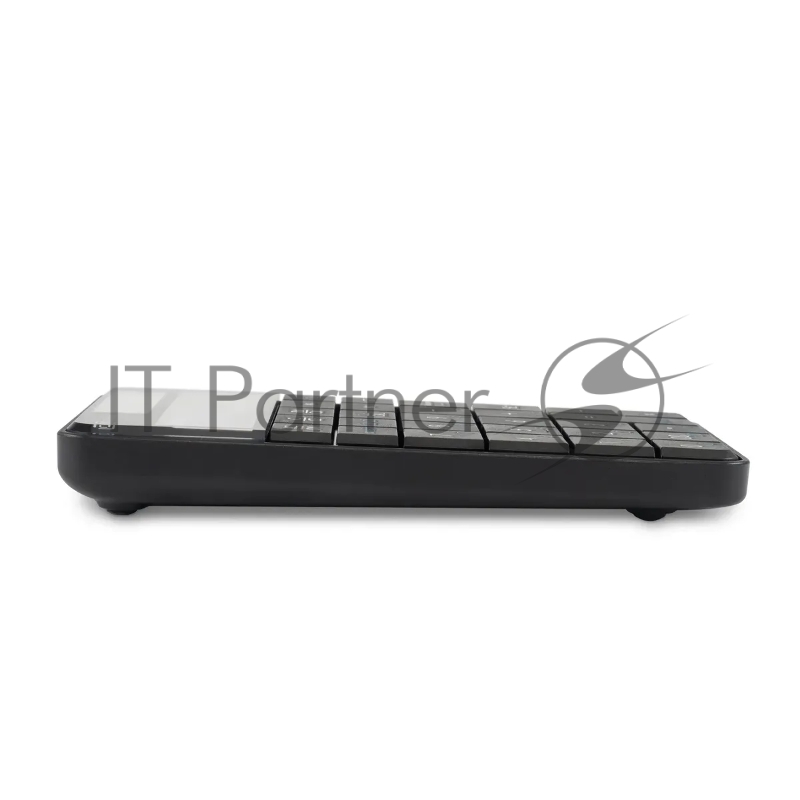 Числовой блок Оклик K604W черный USB беспроводная slim для ноутбука (1979325)