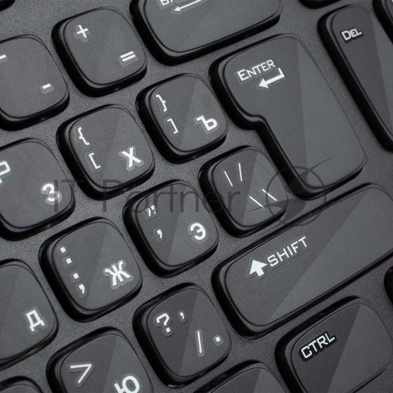 Беспроводная клавиатура HIPER WIRELESS KEYBOARD HOKW-111, black