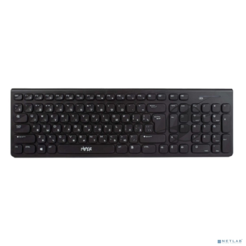 Беспроводная клавиатура HIPER WIRELESS KEYBOARD HOKW-111, black