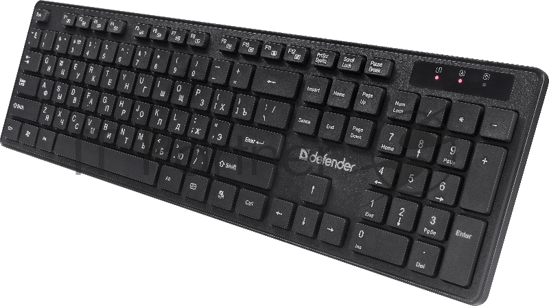 Клавиатура + мышка DEFENDER LIMA C-993 RU BLACK 45993