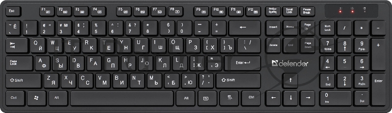 Клавиатура + мышка DEFENDER LIMA C-993 RU BLACK 45993