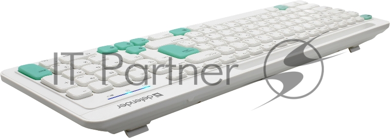 Клавиатура + мышка DEFENDER CERRATO C-978 RU WHITE-BLUE 45978