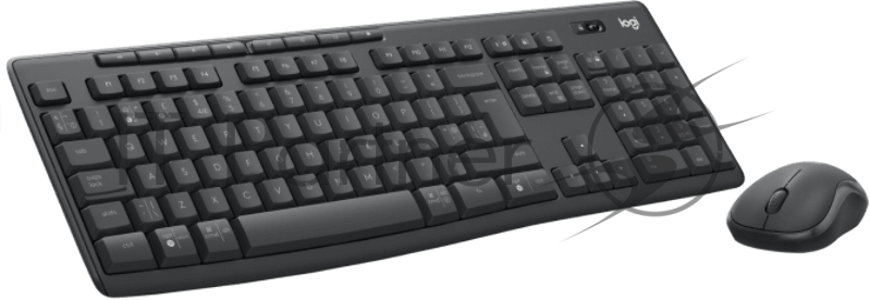 Клавиатура + мышь Logitech MK370 Combo for Business клав:черный мышь:черный/черный USB беспроводная Multimedia (920-012077)