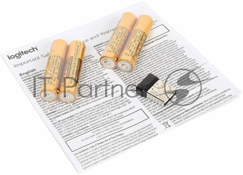 Комплект беспроводной клавиатура+мышь Logitech MK240 Black/Yellow (920-008198)