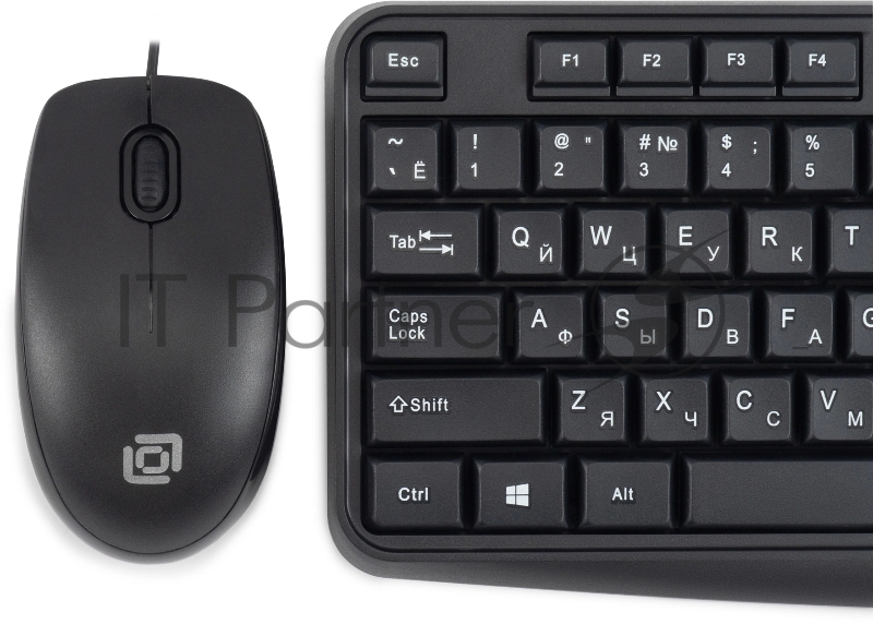 Клавиатура + мышь Оклик S603 клав:черный мышь:черный USB