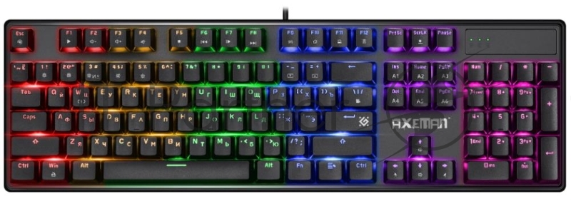 Клавиатура DEFENDER MECHANICAL AXEMAN GK-302 RU 45306