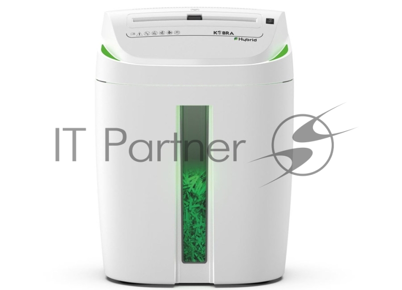 Шредер Kobra C4-Hybrid E/S серый (секр.P-4) перекрестный 15лист. 40лтр. скрепки скобы пл.карты CD