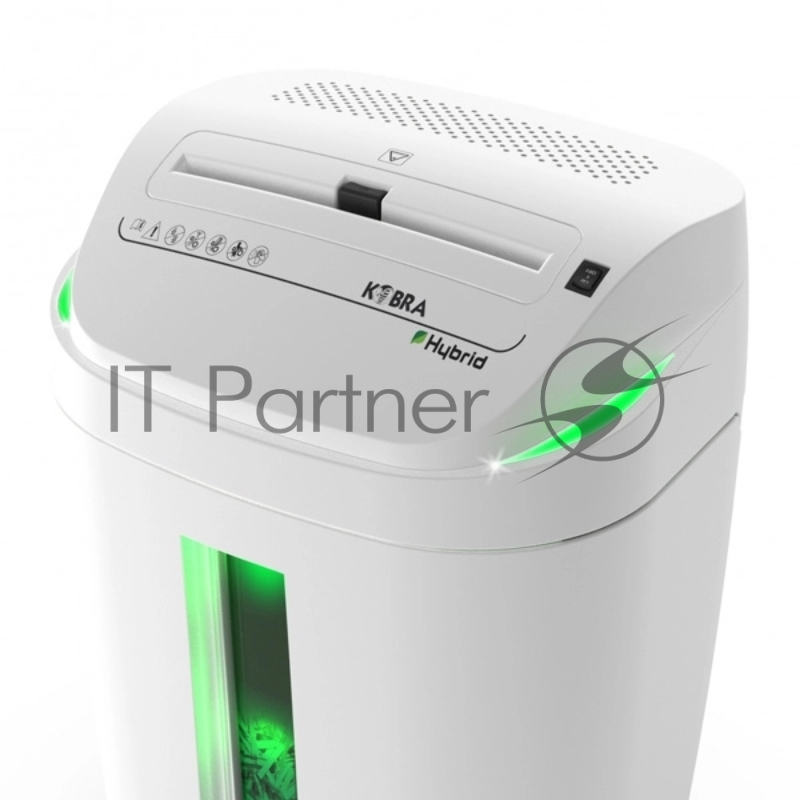 Шредер Kobra S6-Hybrid E/S серый (секр.Р-2) ленты 26лист. 40лтр. скрепки скобы пл.карты CD