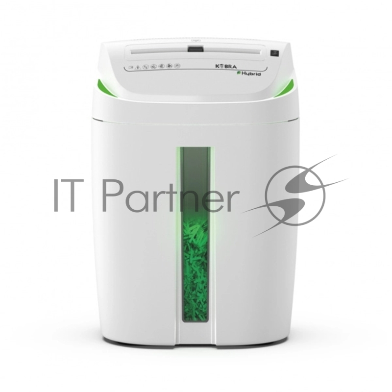 Шредер Kobra S6-Hybrid E/S серый (секр.Р-2) ленты 26лист. 40лтр. скрепки скобы пл.карты CD