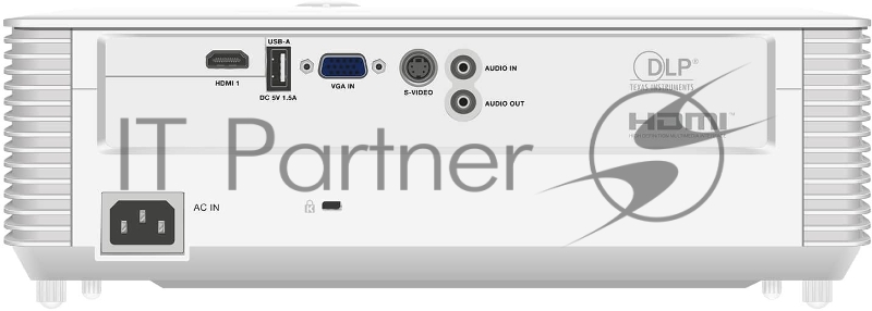 Проектор InFocus SP126 white (DLP, 1280x800, 4000Lm, 1.54-1.72:1, 30000:1, VGA, HDMI, S-Video, USB-A) (SP126)