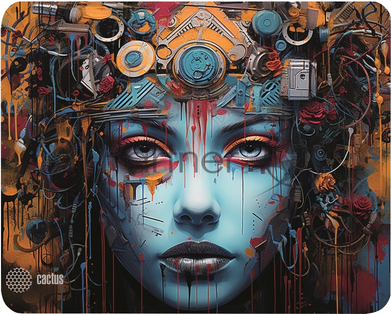 Коврик для мыши Cactus CyberCali 400x300x3мм (CS-MP-PRO12XL)