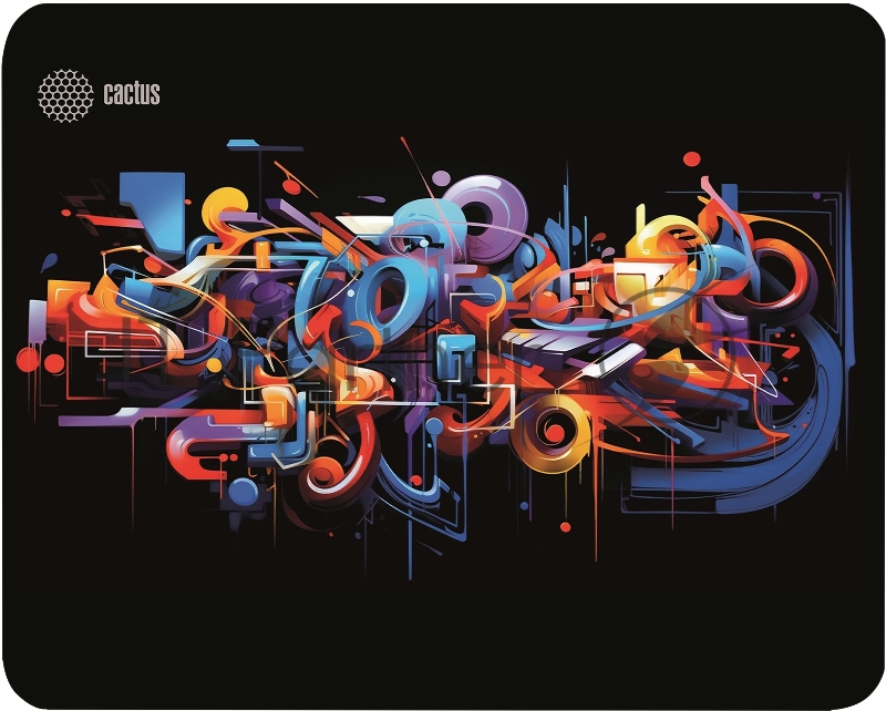 Коврик для мыши Cactus Graffiti 400x300x3мм (CS-MP-PRO10XL)