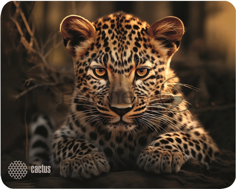 Коврик для мыши Cactus Leopard 250x200x3мм (CS-MP-D06S)