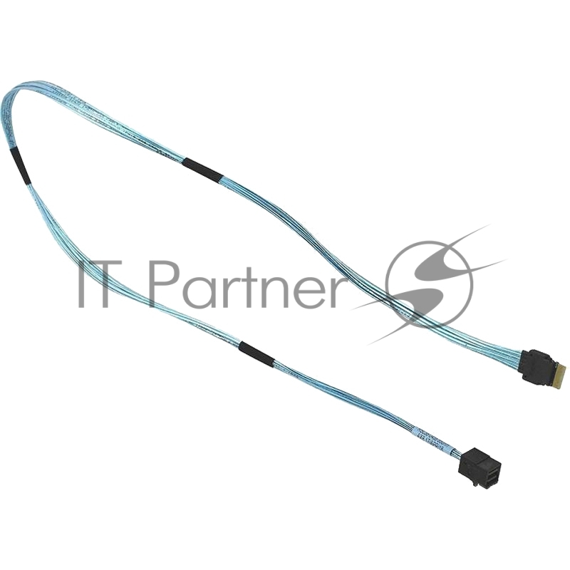 Кабель Gigabyte Cable SAS HD TO SLIMLINE SAS длина 0,8, синий