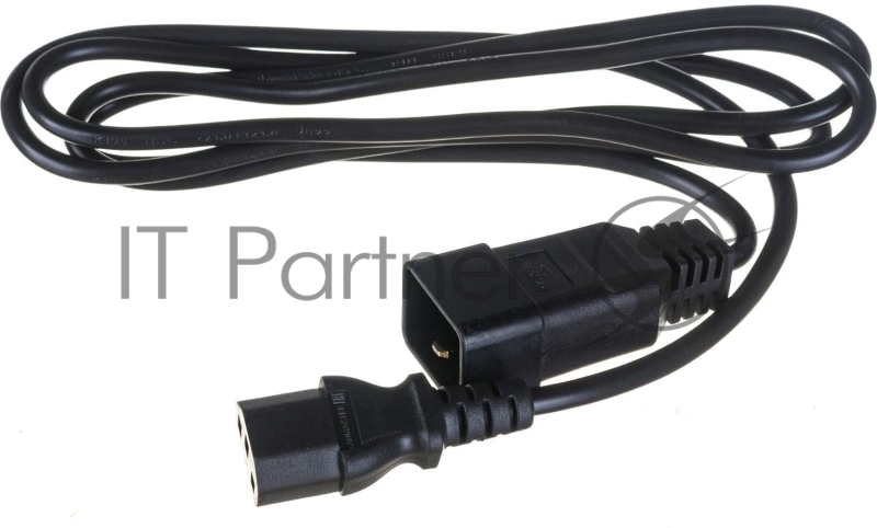 Шнур питания С13-C20, 3х0.75, 220В, 10А, черный, 2 метра