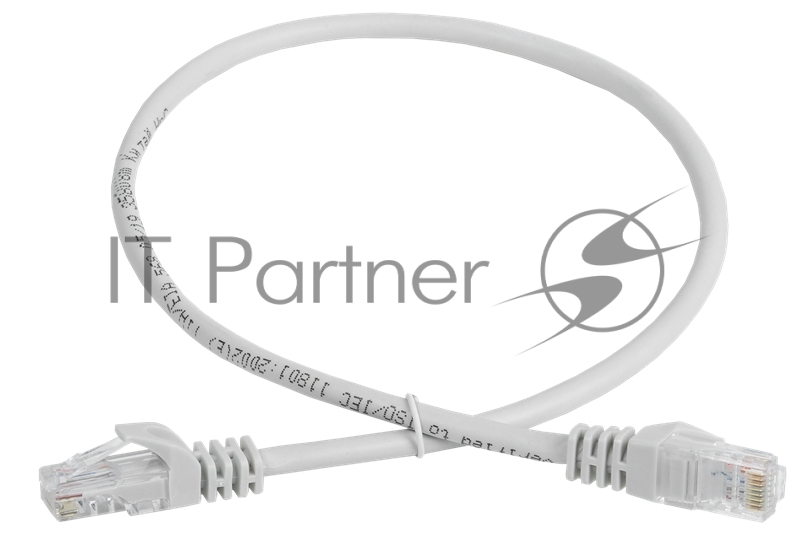 Патч-корд кат.5е UTP 2м сер. GENERICA ITK PC01-C5EU-2M-G