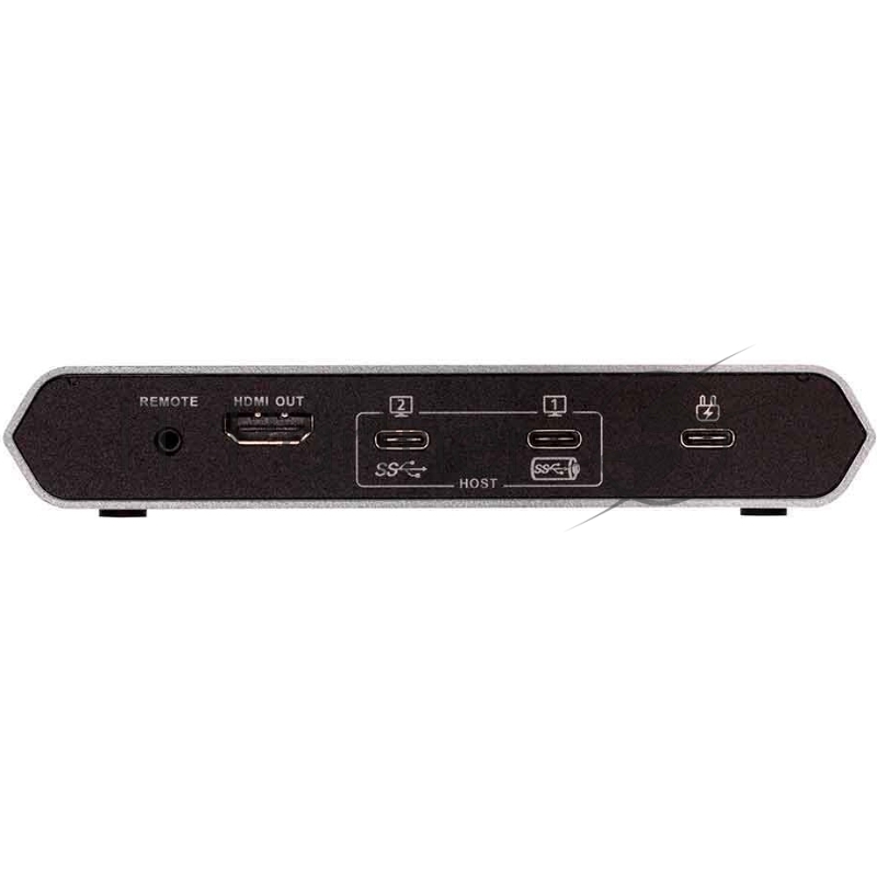 Док-коммутатор APC ATEN 2-Port USB-C Gen 1 Dock Switch with Power Pass-through