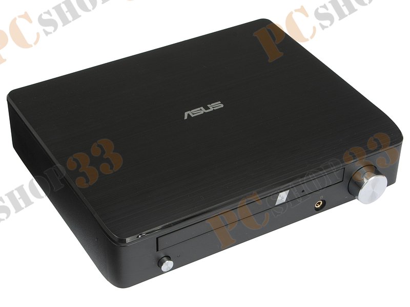 Привод DVDRW 8x8x8xDVD/24x24x24xCD ASUS SDRW-S1 LITE Impresario, внешн., со встроенной звуковой картой, черный (USB2.0)