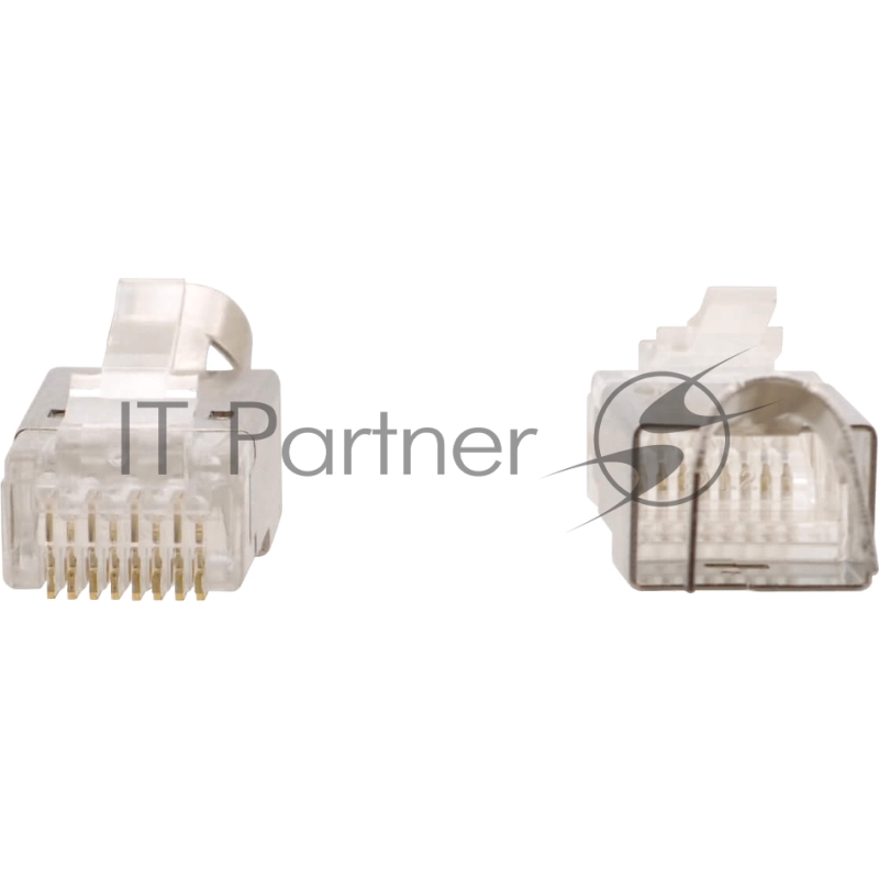 Разъемы Kramer Electronics CON-RJ45-2 RJ-45 для экранированной витой пары CAT6, калибр проводника 23 и 24AWG, диаметр изоляции жил до 1,5 мм