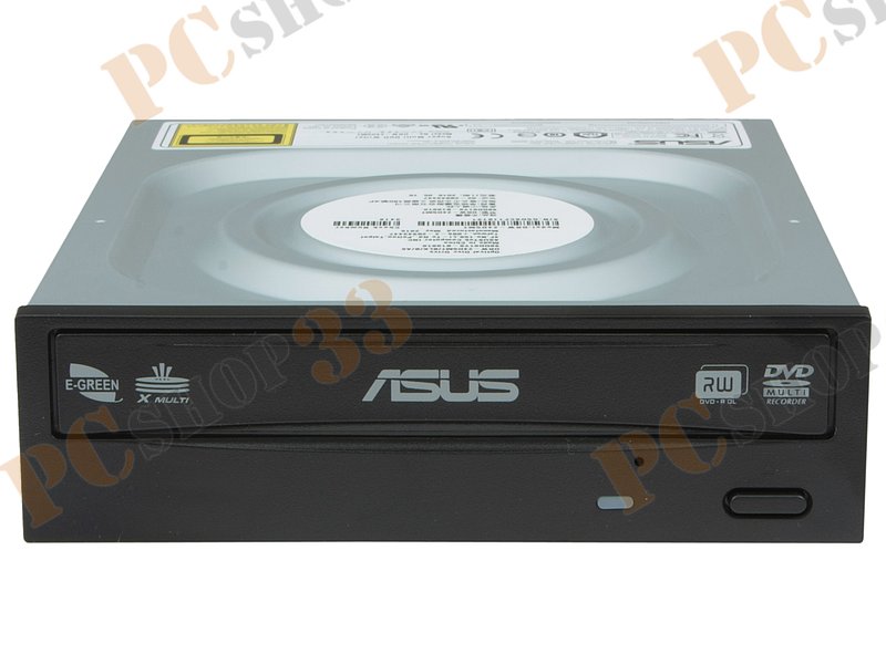 Привод DVDRW 24x8x16xDVD/48x24x48xCD ASUS DRW-24D5MT, черный (SATA)