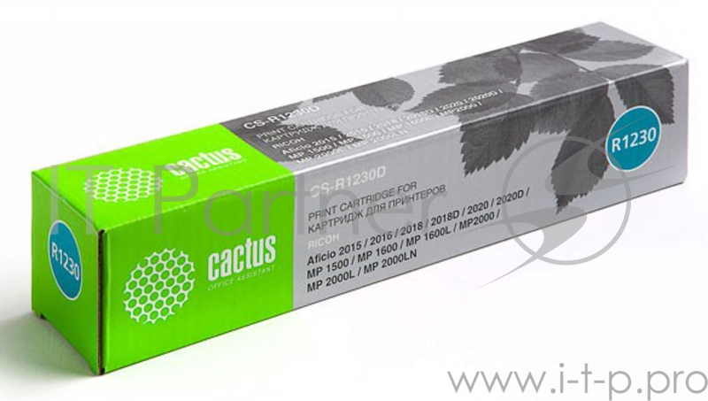 Тонер Картридж Cactus CS-R1230D черный для Ricoh FT 4022/4127/4522/4622/4822 (9000стр.)