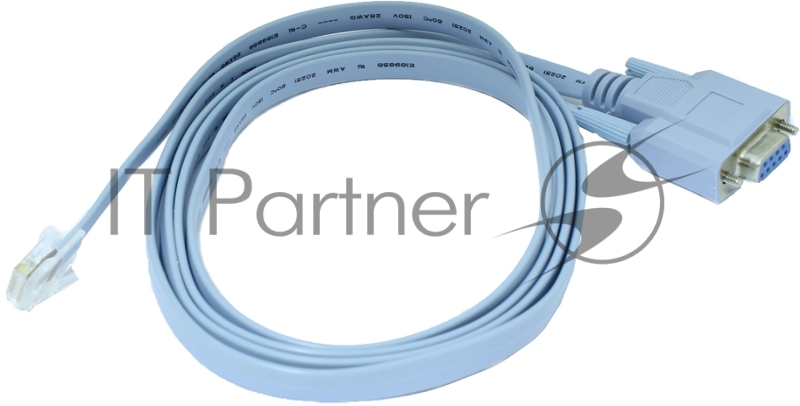 Консольный кабель OSNOVO 1 x Rj45, 1 x DB9 (female), 1,2м