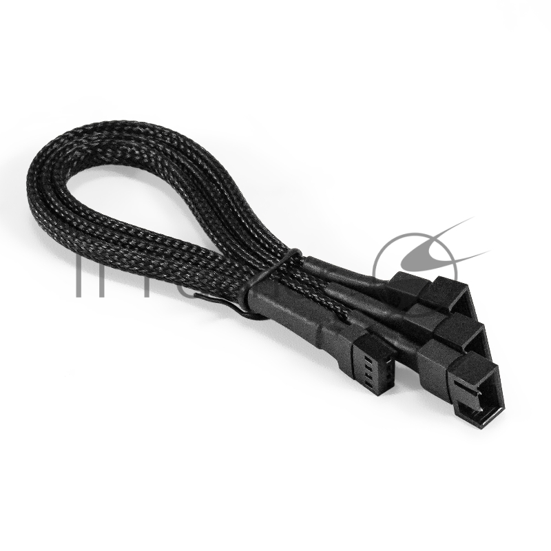 Разветвитель питания с 4pin материнской платы на 3 корпусных вентилятора ExeGate EX-CC-4p3xF-0.3 (4pin F/3x4pinM (2 из них-3-контактный, 1 из них-4-контактный), 0,3м)